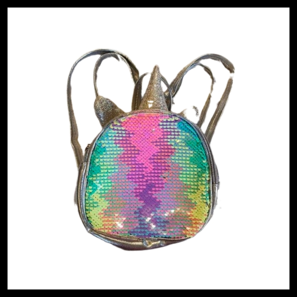 💕3/$15💕  Color Changing Iridescent Unicorn Mini Backpack